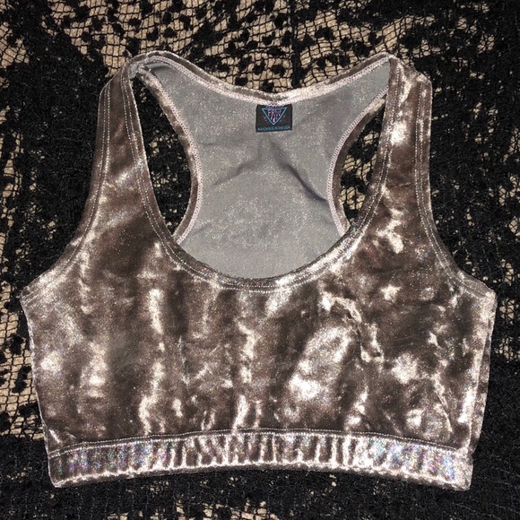 FRW Holographic Sports Bra - Picture 1 of 2